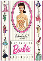 Peck-Gandr� Presents, Nostalgic Barbie Paper Doll, No 1 brunette, 1989